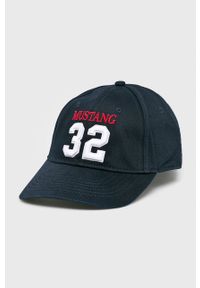 Mustang - Czapka. Kolor: niebieski #1