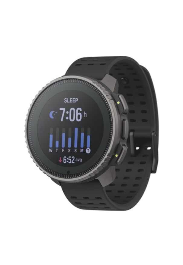 SUUNTO - Suunto Vertical Titanium Solar Black. Styl: casual, sportowy