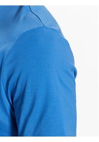 BOSS - Boss T-Shirt 50468347 Niebieski Regular Fit. Kolor: niebieski. Materiał: bawełna #4