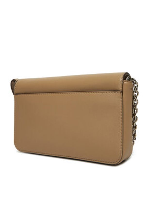 Calvin Klein Jeans Torebka K60K612375 Beżowy. Kolor: beżowy. Materiał: skórzane