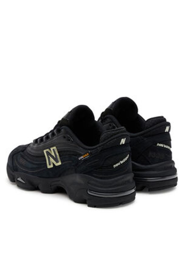 New Balance Sneakersy M1000BBV Czarny. Kolor: czarny. Materiał: zamsz, skóra