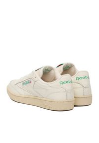 Reebok Sneakersy EO-CLUB C 85 VINTAGE 100000317 Écru. Kolor: kremowy. Materiał: skóra. Model: Reebok Club #8