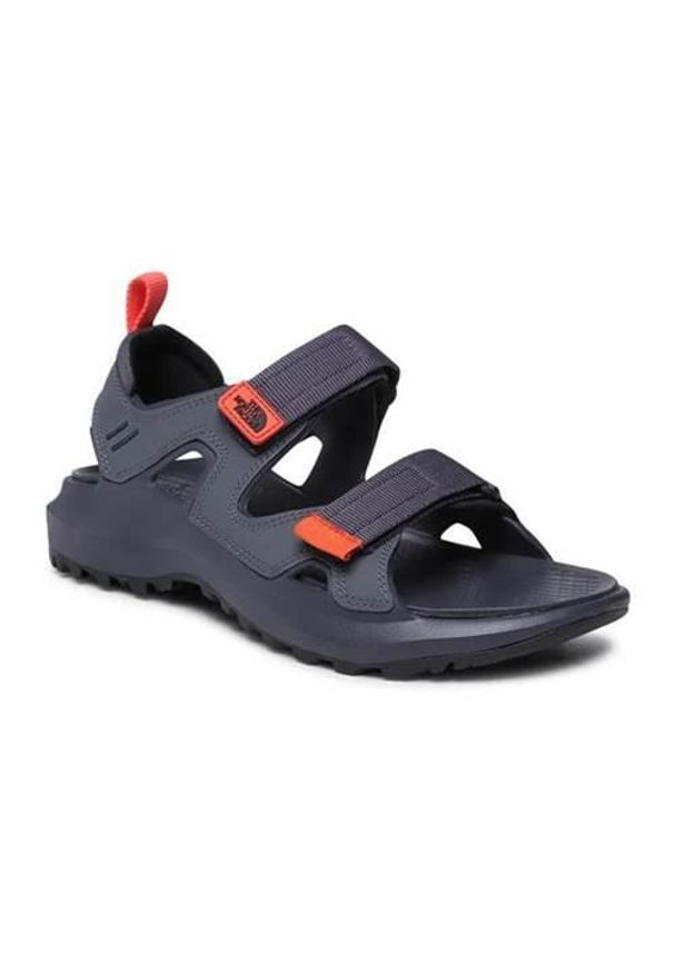 Sandały męskie The North Face M Hedgehog Sandal Iii. Zapięcie: rzepy. Kolor: brązowy, wielokolorowy, szary. Materiał: syntetyk, skóra, materiał. Sezon: lato. Sport: turystyka piesza
