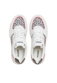 Hugo Sneakersy G29003 S Biały. Kolor: biały. Materiał: skóra #2