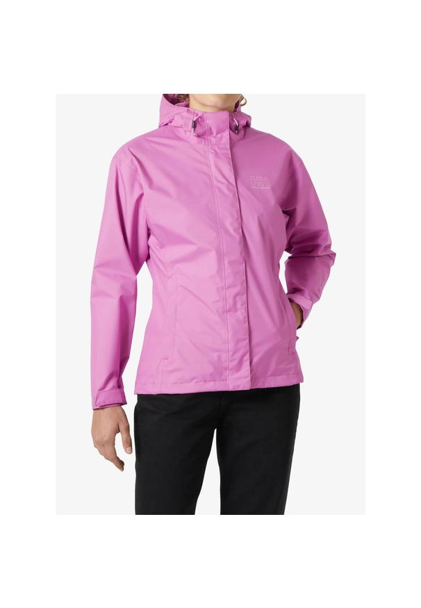 Kurtka przeciwdeszczowa damska Helly Hansen Seven J Jacket. Kolor: różowy