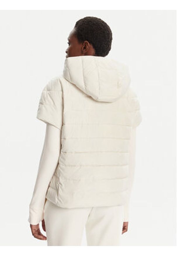 EA7 Emporio Armani Bezrękawnik 7W000090 AF12476 U1112 Beżowy Relaxed Fit. Kolor: beżowy. Materiał: syntetyk. Długość rękawa: bez rękawów