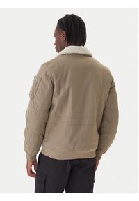 Aeronautica Militare Kurtka bomber 252AB3024UCT03151 Khaki Regular Fit. Kolor: brązowy. Materiał: syntetyk #6