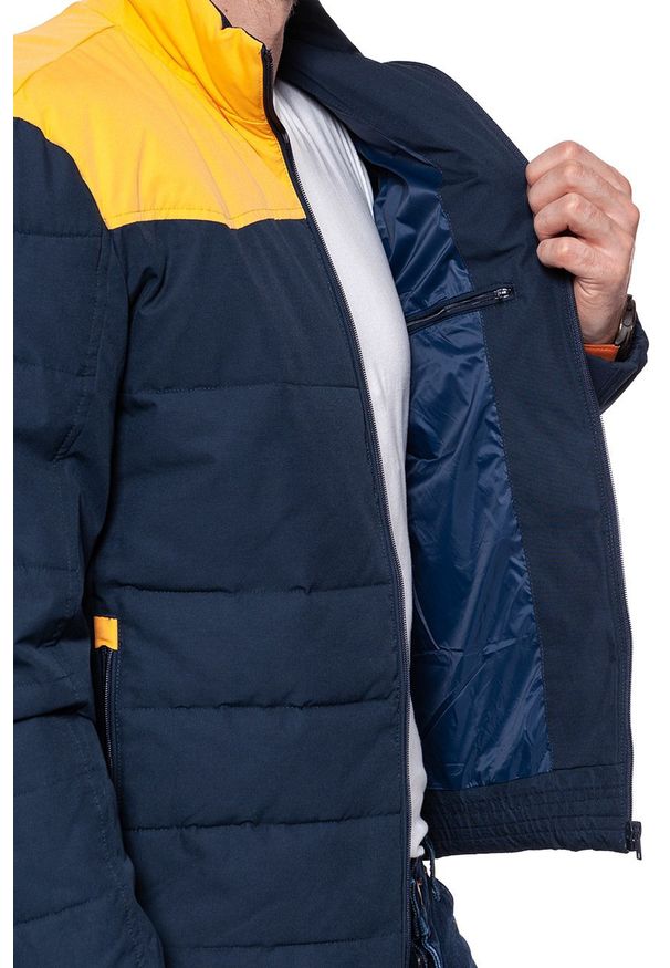 Wrangler - KURTKA ZIMOWA WRANGLER B&Y RODEO JKT NAVY W4753YC35 112129045. Sezon: zima
