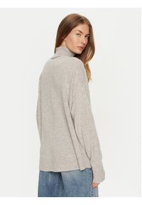 ViCOLO Sweter 77011S Szary Regular Fit. Kolor: szary. Materiał: kaszmir #3