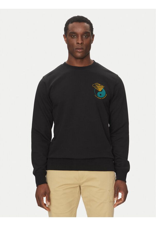 Quiksilver Bluza EQYFT05055 Czarny Regular Fit. Kolor: czarny. Materiał: syntetyk