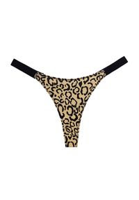 Intica - Stringi damskie z wysokim stanem optycznie wydłużające nogi Jisoon. Stan: podwyższony. Materiał: materiał