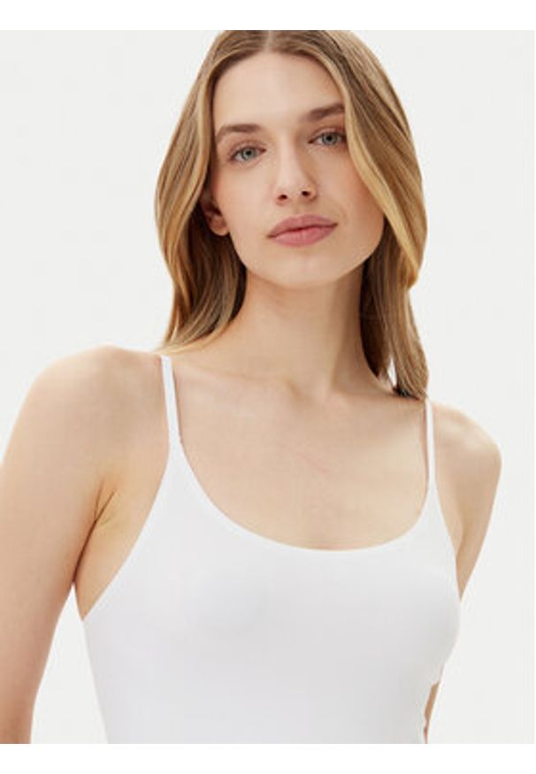 Lauren Ralph Lauren - LAUREN RALPH LAUREN Top 4L0186 Écru Slim Fit. Materiał: syntetyk
