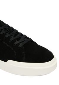 Calvin Klein Sneakersy Chunky Cupsole Laceup Su YM0YM01453 Czarny. Kolor: czarny. Materiał: zamsz, skóra #4