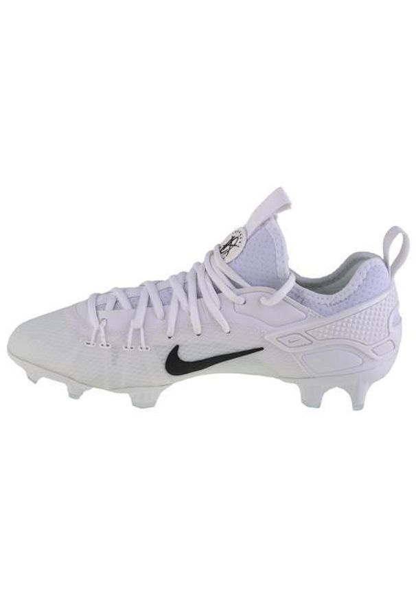 Buty piłkarskie męskie Nike Huarache 9 Elite Low Lax Fg. Zapięcie: sznurówki. Kolor: biały. Materiał: materiał, syntetyk. Szerokość cholewki: normalna. Model: Nike Huarache. Sport: piłka nożna