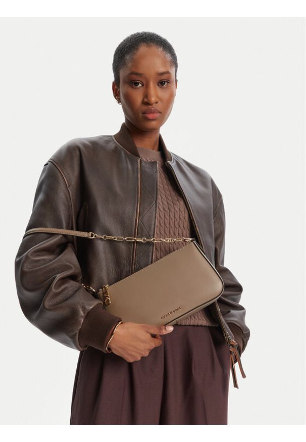 MICHAEL Michael Kors Torebka 32H3G8EW6L Beżowy. Kolor: beżowy. Materiał: skórzane