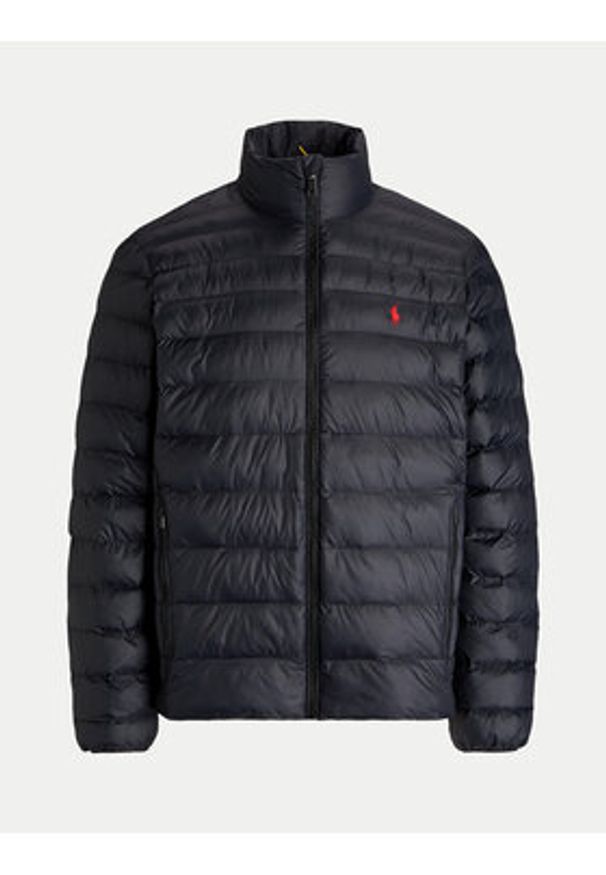 Polo Ralph Lauren Kurtka przejściowa 710940238002 Czarny Regular Fit. Typ kołnierza: polo. Kolor: czarny. Materiał: syntetyk