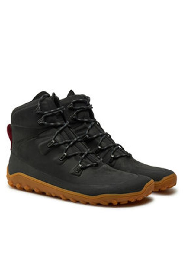 Vivo Barefoot Sneakersy Tracker Leather AT 309533 Czarny. Kolor: czarny. Materiał: skóra