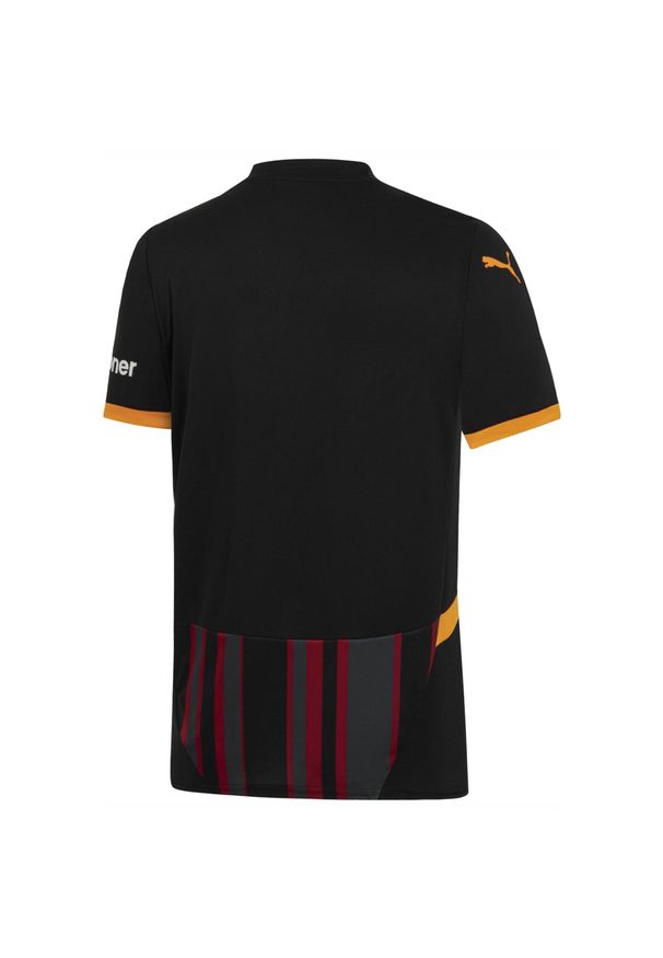 Puma - Męska koszulka Galatasaray SK 24/25 PUMA Black Intense Orange. Kolor: żółty, wielokolorowy, pomarańczowy, czarny