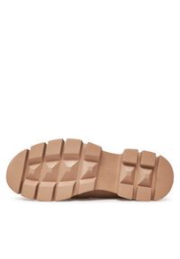 DeeZee Loafersy 8-124-1 Beżowy. Kolor: beżowy. Materiał: materiał
