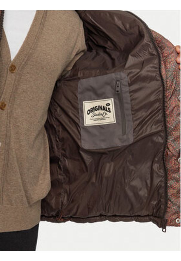 Jack & Jones Kurtka puchowa Greenpoint 12267062 Brązowy Regular Fit. Kolor: brązowy. Materiał: syntetyk