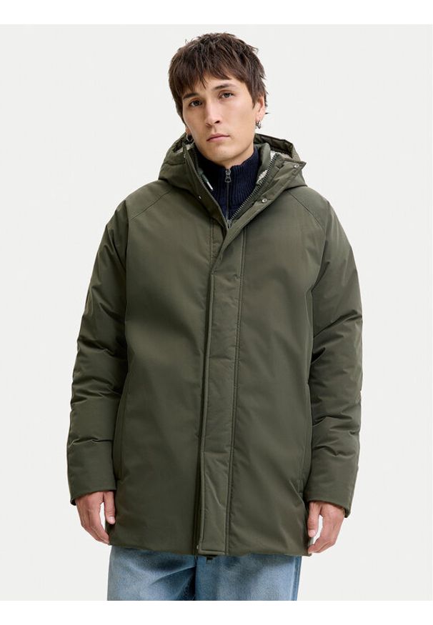 Jack & Jones Kurtka zimowa Wood 12278783 Zielony Regular Fit. Kolor: zielony. Materiał: syntetyk. Sezon: zima