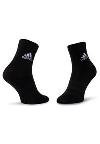 Adidas - adidas Zestaw 3 par wysokich skarpet unisex Ligth Crew 3Pp DZ9392 Czarny. Kolor: czarny. Materiał: materiał #3