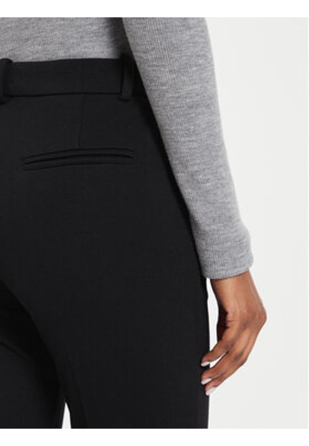 Pinko Spodnie materiałowe Bello 100155 A24D Czarny Regular Fit. Kolor: czarny. Materiał: wiskoza