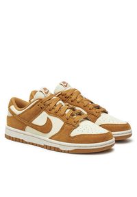 Nike Sneakersy Dunk Low HJ7673 100 Beżowy. Kolor: beżowy. Materiał: skóra #3