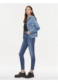 Calvin Klein Jeans Jeansy J20J222140 Granatowy Skinny Fit. Kolor: niebieski