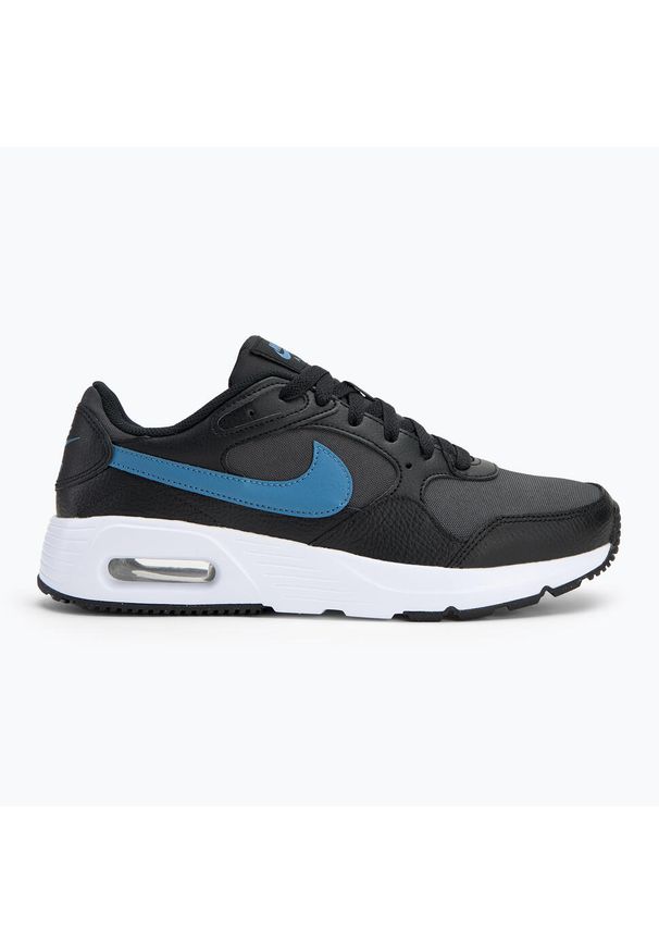 Buty męskie Nike Air Max SC. Kolor: niebieski, czarny, wielokolorowy. Model: Nike Air Max. Sport: turystyka piesza