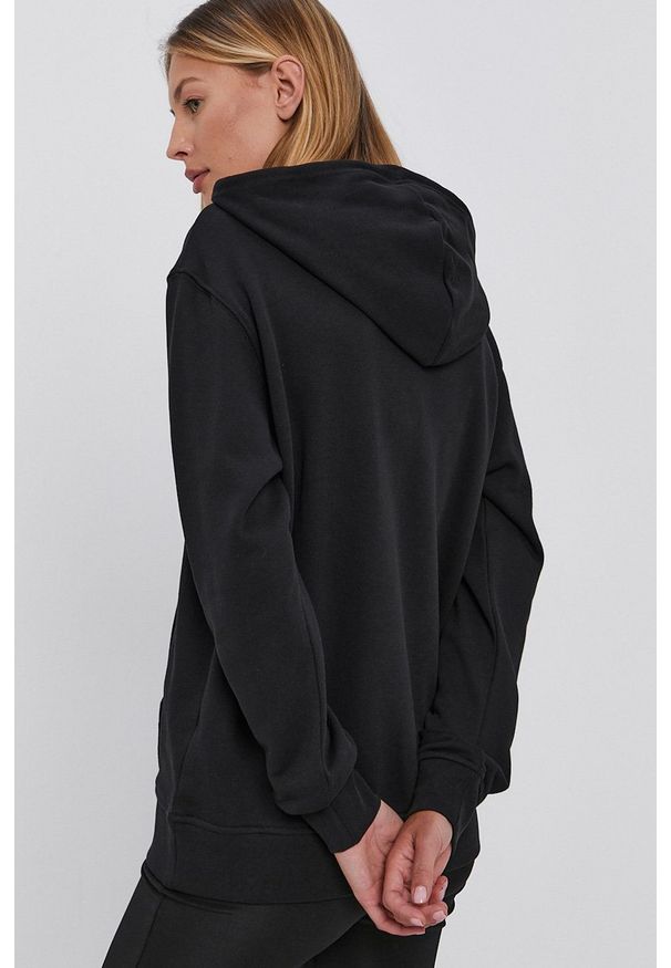 adidas Originals - Bluza bawełniana. Typ kołnierza: kaptur. Kolor: czarny. Materiał: bawełna