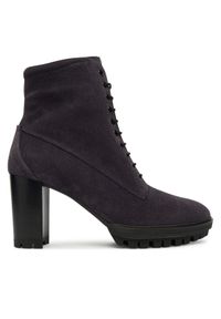 HÖGL Botki 0-187832-32000 Granatowy. Kolor: niebieski. Materiał: zamsz, skóra #1