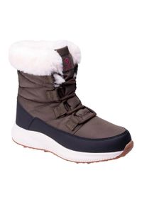 Iguana - Buty Śniegowe Damskie Berra Waterproof Mid Cut. Kolor: czerwony, wielokolorowy, brązowy, zielony. Sezon: zima #1