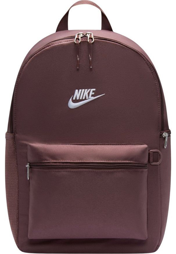 Nike Plecak sportowy szkolny miejski Nike Heritage 2.0 brązowy IB4343 502. Kolor: brązowy. Styl: sportowy
