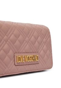 Love Moschino - LOVE MOSCHINO Torebka JC4079PP0OLA0600 Różowy. Kolor: różowy. Materiał: skórzane #6