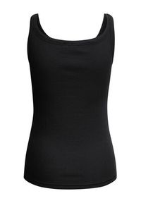 Kaffe Top Carna 10507348 Czarny Shaped Fit. Kolor: czarny. Materiał: bawełna #3