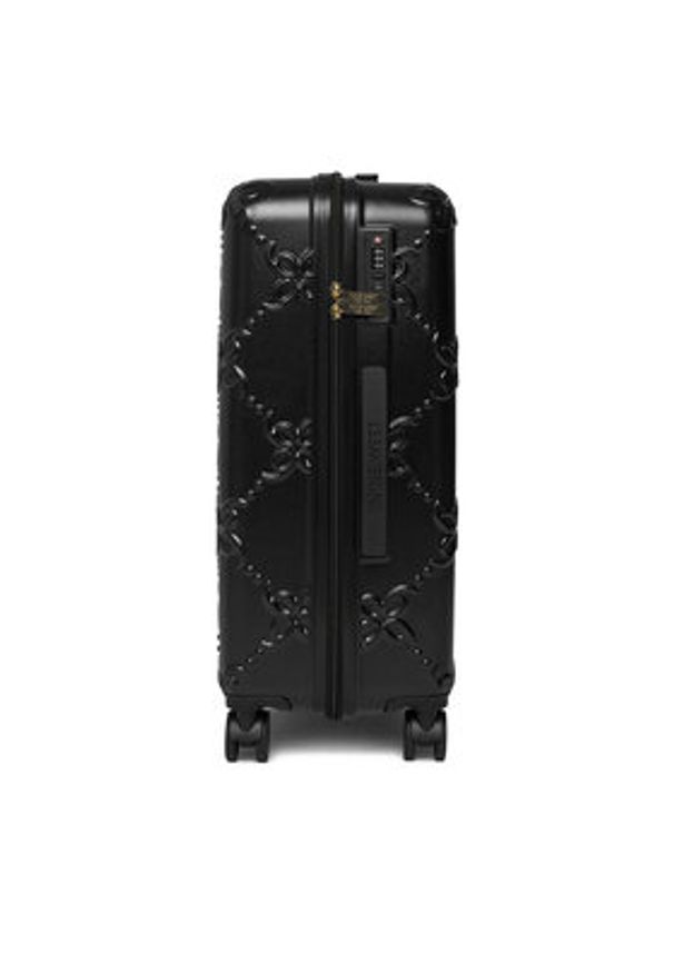 Nine West Walizka średnia CEO-NW-M-005-09 BLACK Czarny. Kolor: czarny