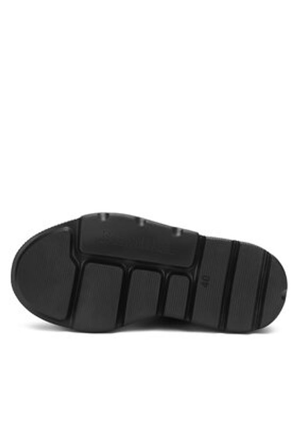 Badura Sneakersy CASI-01W1-006 Czarny. Kolor: czarny. Materiał: zamsz, skóra