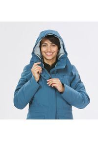 quechua - Second Life - Parka turystyczna damska zimowa Quechua SH900... - Stan Dobry. Kolor: niebieski. Sezon: zima