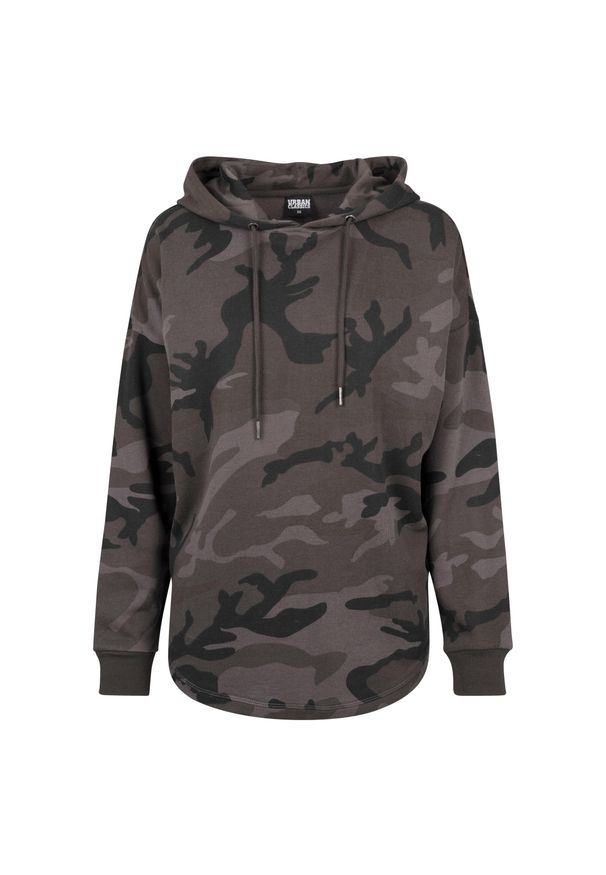 Urban Classics - Bluza damska z kapturem Urban Classic Camo. Typ kołnierza: kaptur. Kolor: czarny