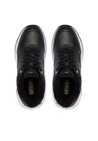 Guess Sneakersy FLFRRE ELE12 Czarny. Kolor: czarny. Materiał: skóra