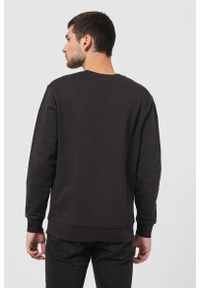 Lee - LEE WOBBLY SWS MĘSKA BLUZA LOGO WASHED BLACK L81MRYON 112321574 #5