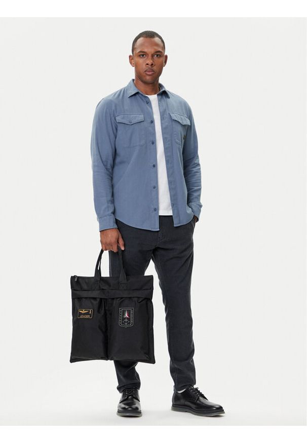 Aeronautica Militare Torba 252BO1103UCT03215 Czarny. Kolor: czarny. Materiał: materiał