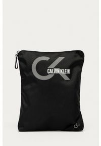 Calvin Klein Performance - Saszetka. Kolor: czarny. Wzór: nadruk