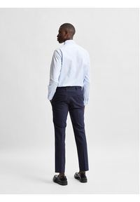 Selected Homme Koszula 16080200 Błękitny Slim Fit. Kolor: niebieski. Materiał: bawełna #5