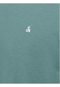 Jack & Jones T-Shirt Paulos 12245087 Turkusowy Regular Fit. Kolor: turkusowy. Materiał: bawełna #4