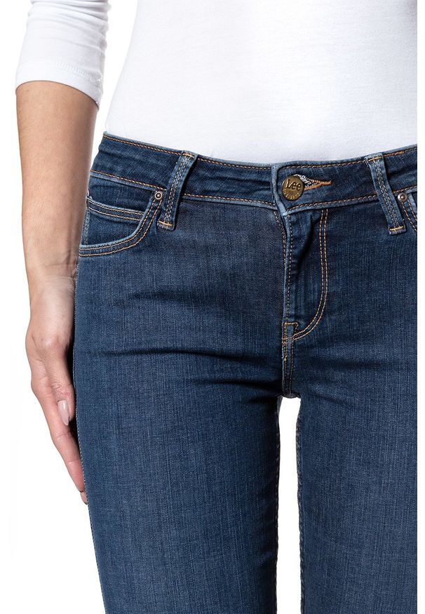 Lee - SPODNIE DAMSKIE LEE SCARLETT DARK STONE L526FROP 112111635