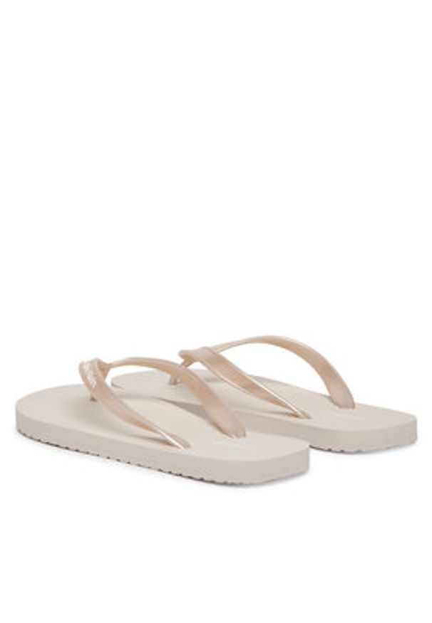 Calvin Klein Japonki Arwa HW0HW02956 Srebrny. Kolor: srebrny. Materiał: syntetyk