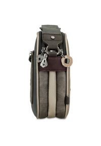 Torebka damska Anekke, mała we wzory zapinana na zamek z regulowanym paskiem, brązowa, 41703-188. Kolor: brązowy. Wzór: motyw z bajki, aplikacja, haft. Dodatki: z haftem, z aplikacjami. Styl: casual #3