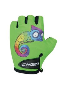 CHIBA - Rękawiczki rowerowe dziecięce COOL KIDS. Kolor: wielokolorowy, zielony. Sport: kolarstwo #2